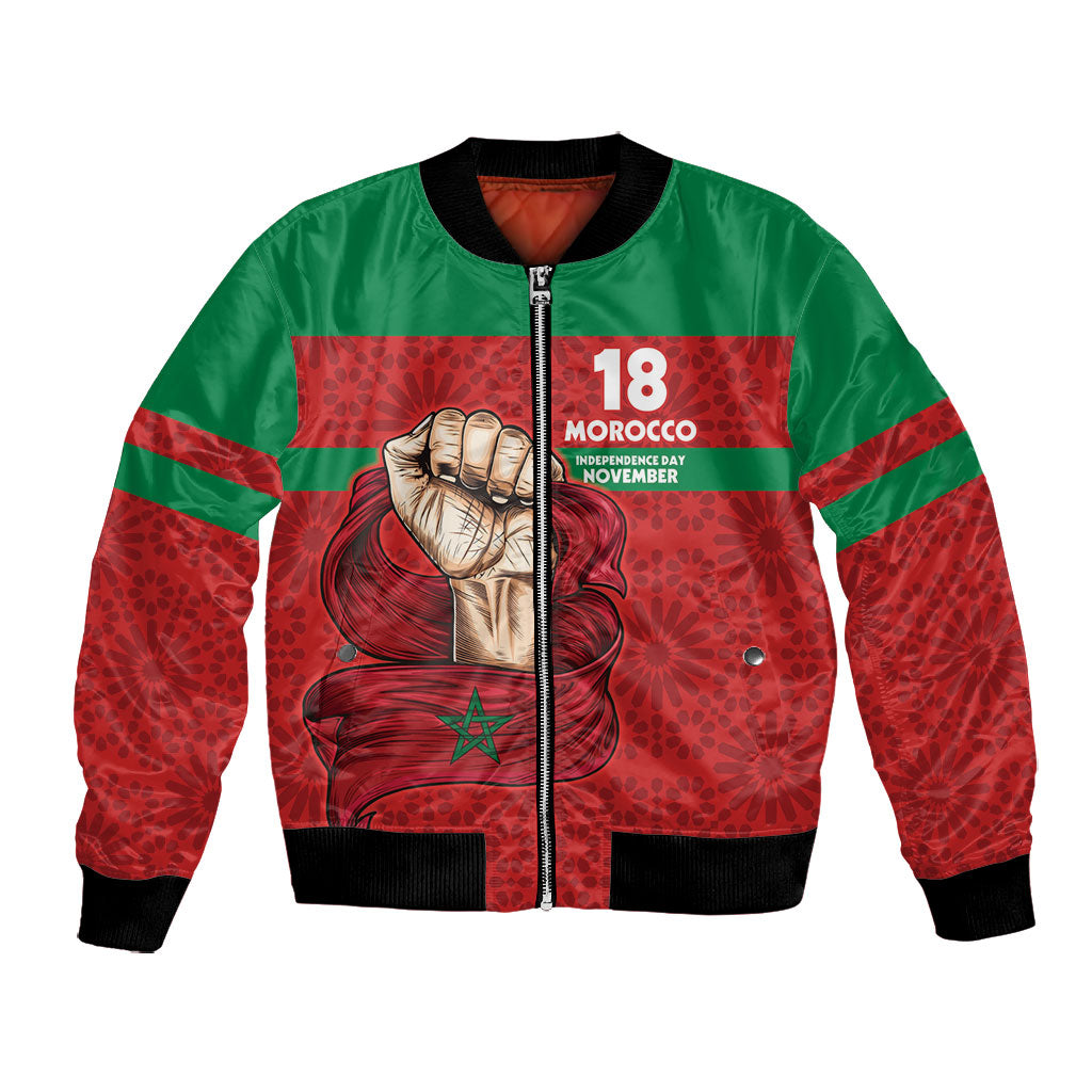 Morocco Independence Day 1956 Bomber Jacket