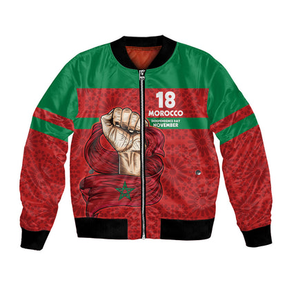Morocco Independence Day 1956 Bomber Jacket