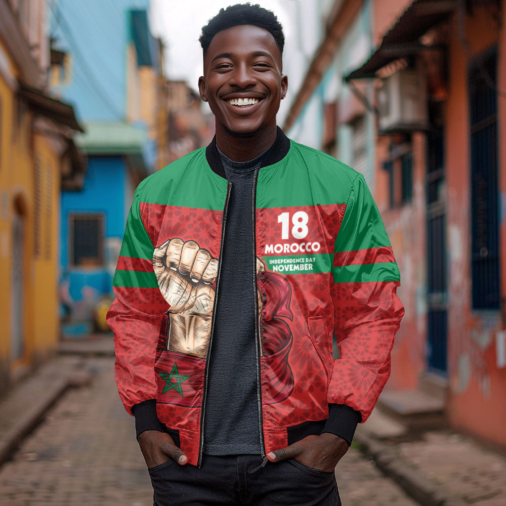 Morocco Independence Day 1956 Bomber Jacket