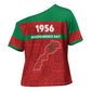 Morocco Independence Day 1956 Cross Shoulder Shirt