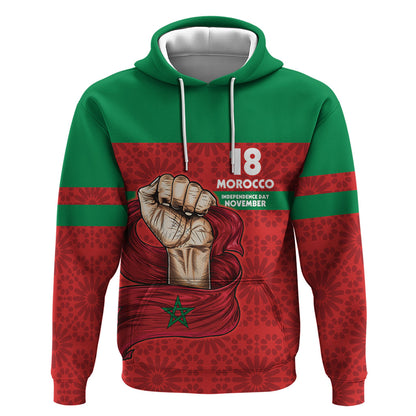 Morocco Independence Day 1956 Hoodie