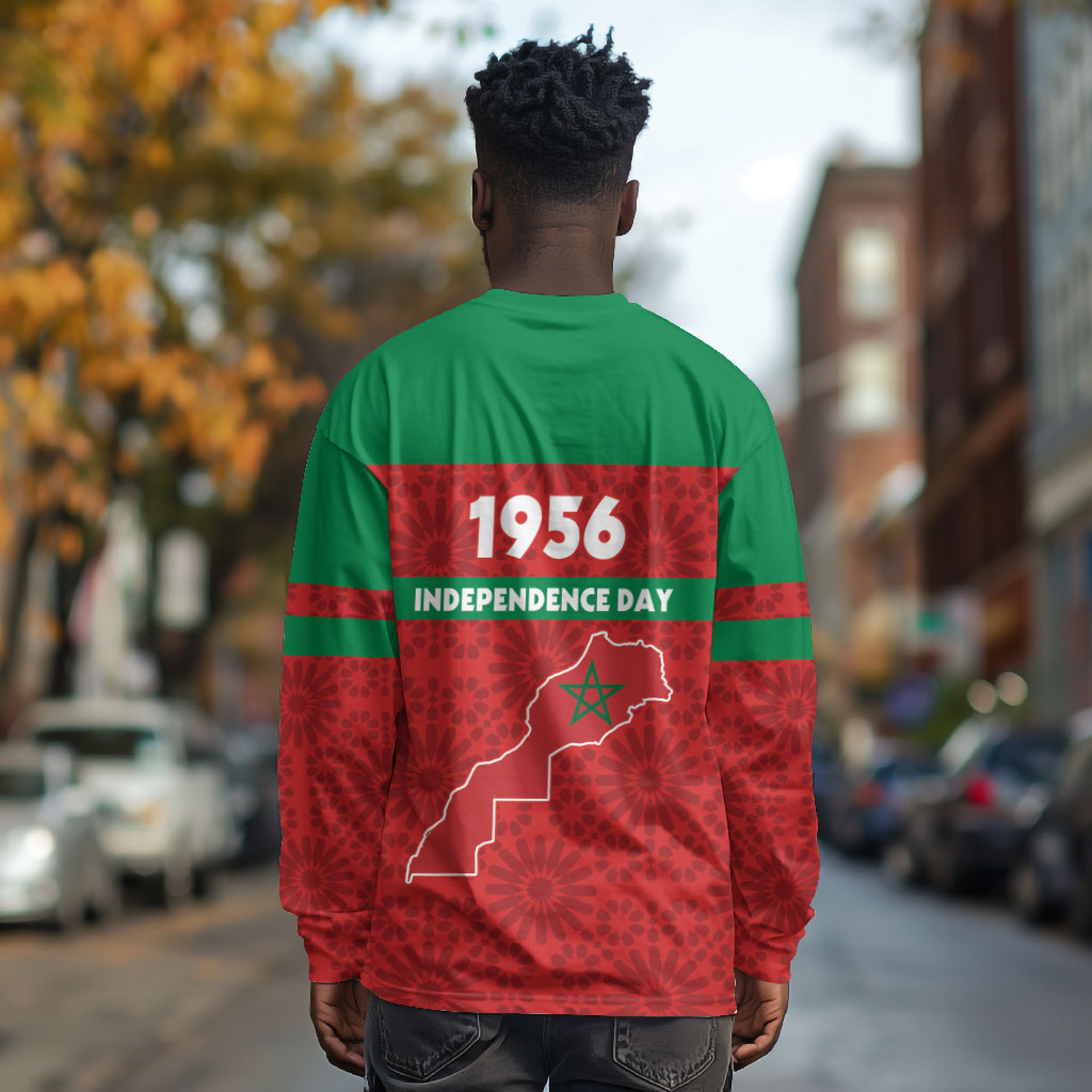 Morocco Independence Day 1956 Long Sleeve Shirt
