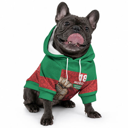 Morocco Independence Day 1956 Pet Hoodie