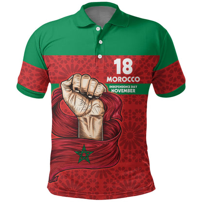 Morocco Independence Day 1956 Polo Shirt