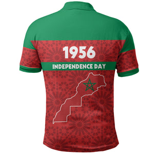 Morocco Independence Day 1956 Polo Shirt