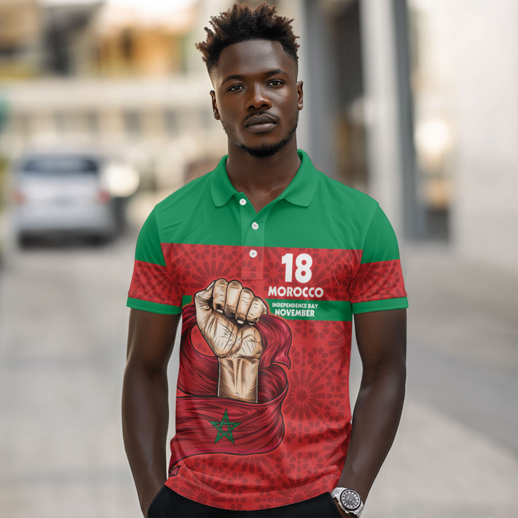 Morocco Independence Day 1956 Polo Shirt