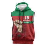 Morocco Independence Day 1956 Sleeveless Hoodie
