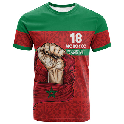 Morocco Independence Day 1956 T shirt