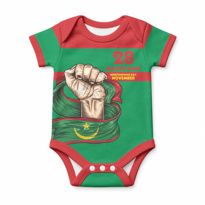 Mauritania Independence Day 1960 Baby Onesie