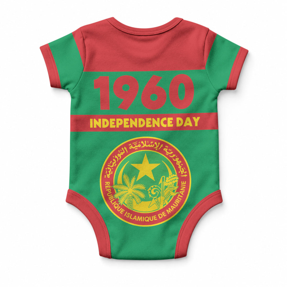 Mauritania Independence Day 1960 Baby Onesie