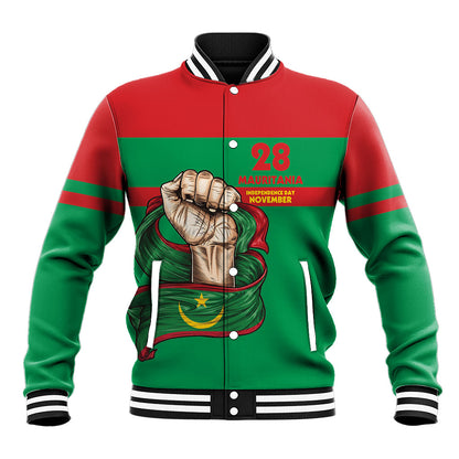 Mauritania Independence Day 1960 Baseball Jacket