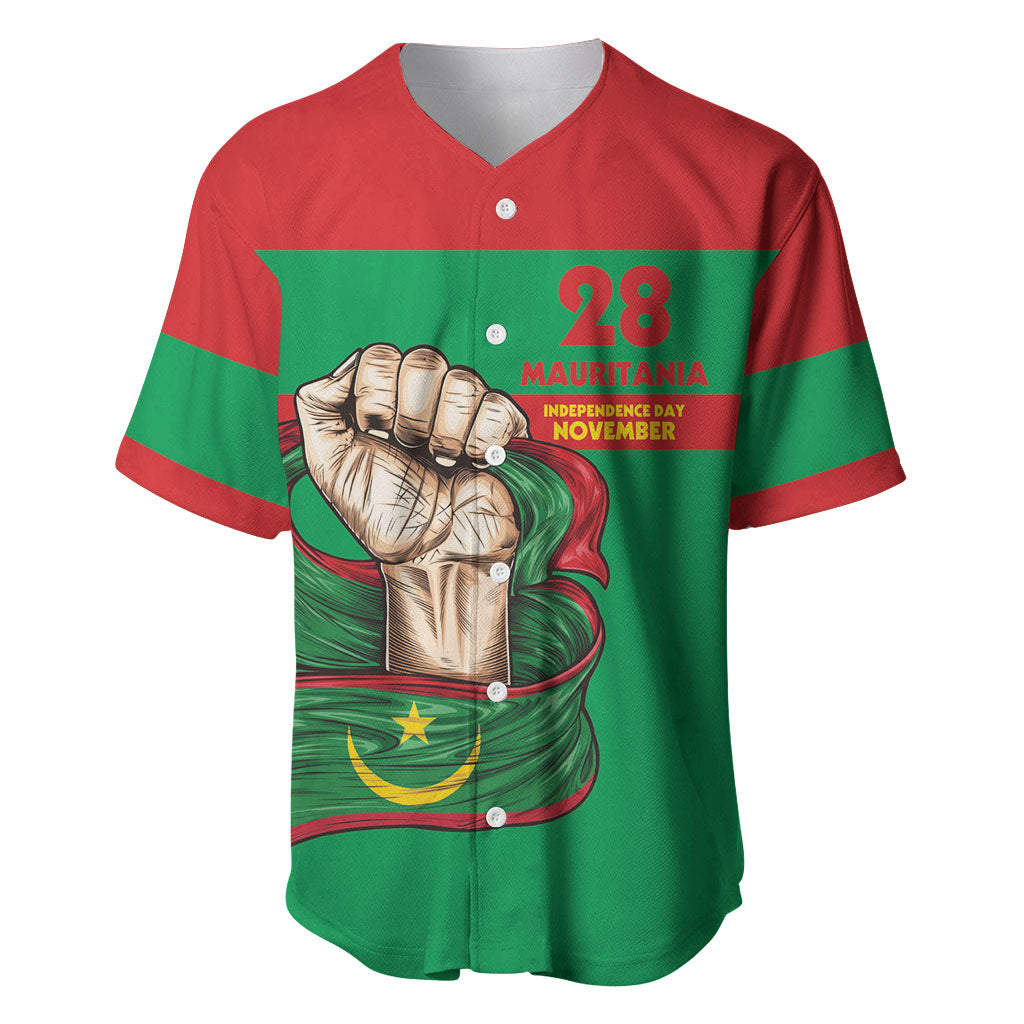 Mauritania Independence Day 1960 Baseball Jersey