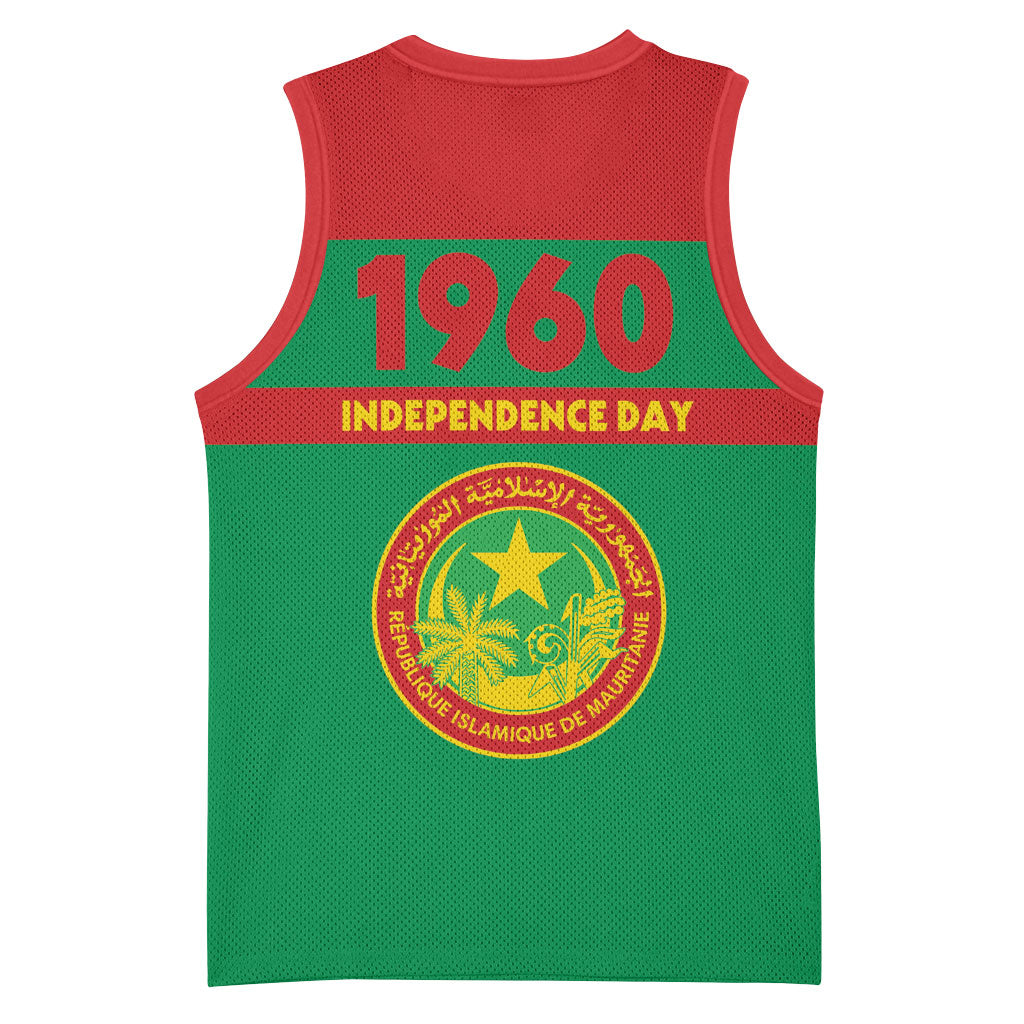 Mauritania Independence Day 1960 Basketball Jersey