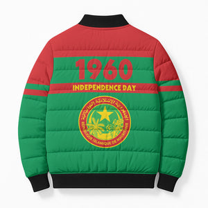 Mauritania Independence Day 1960 Bomber Puffer Jacket