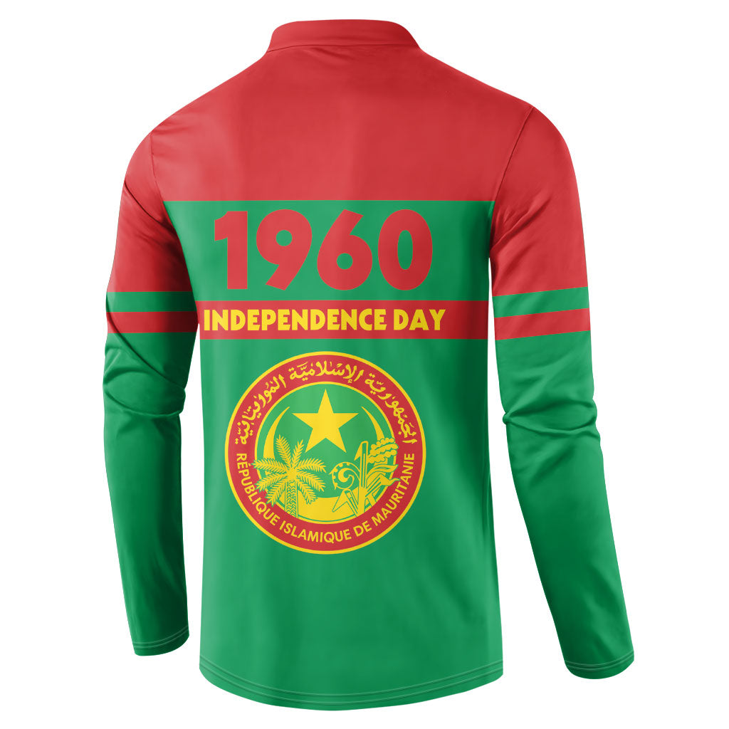 Mauritania Independence Day 1960 Button Sweatshirt