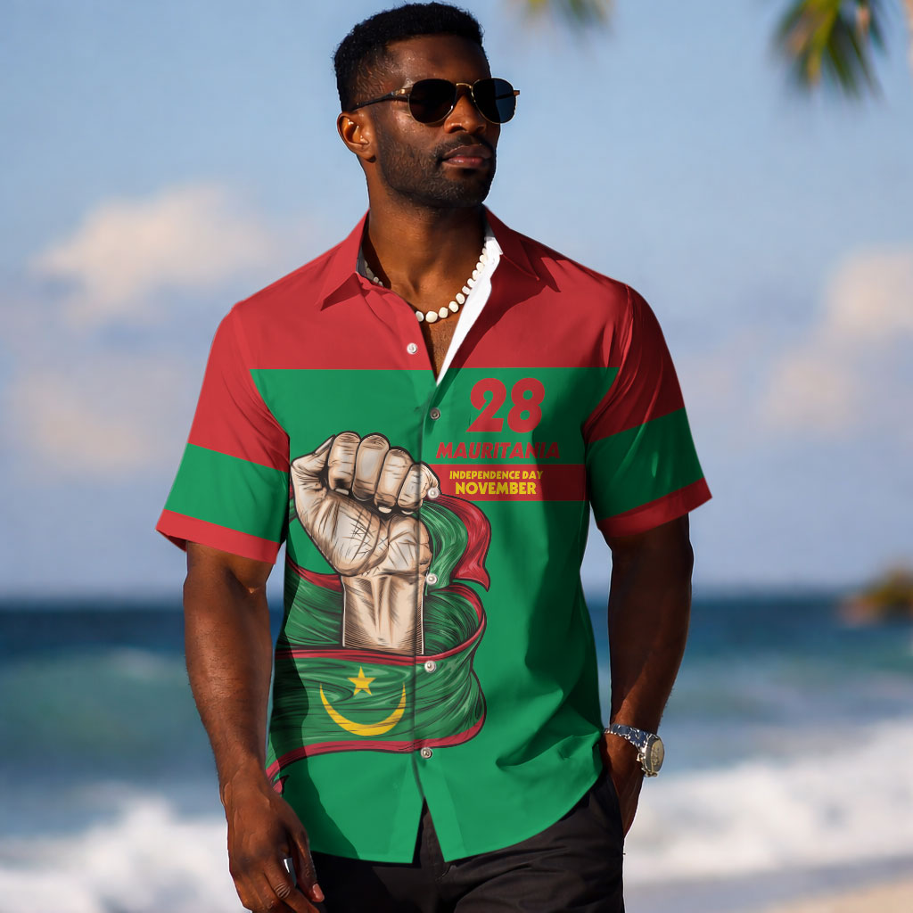 Mauritania Independence Day 1960 Hawaiian Shirt
