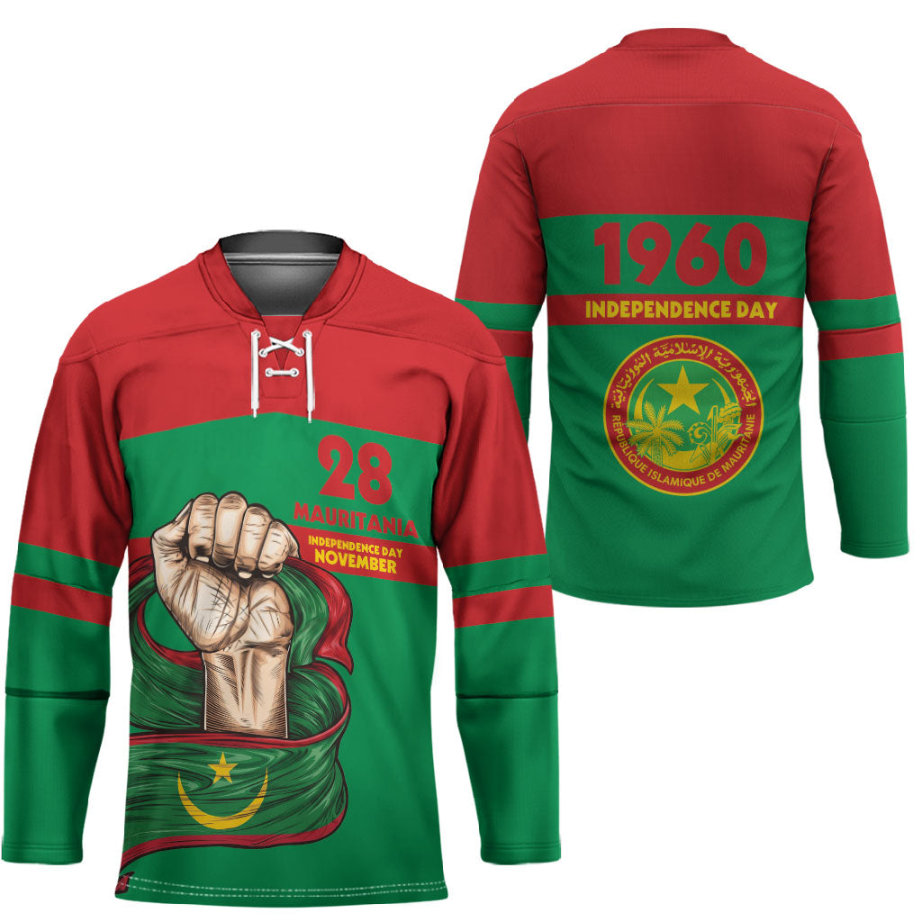 Mauritania Independence Day 1960 Hockey Jersey