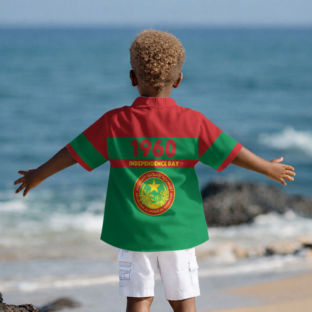 Mauritania Independence Day 1960 Kid Hawaiian Shirt