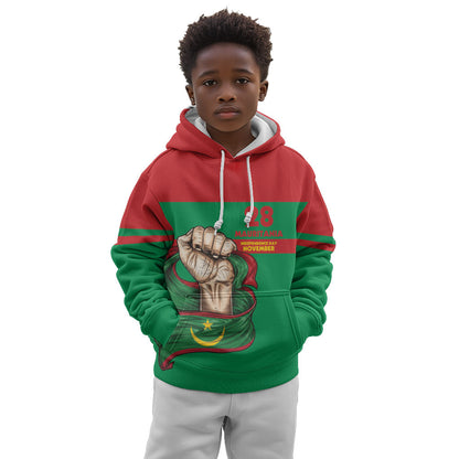 Mauritania Independence Day 1960 Kid Hoodie