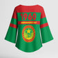 Mauritania Independence Day 1960 Kimono Sleeve Blouse