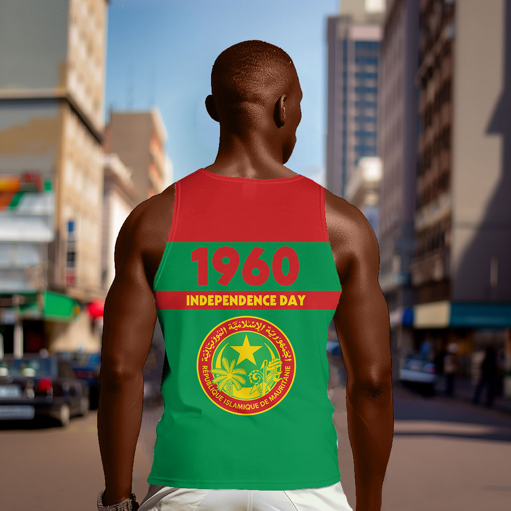 Mauritania Independence Day 1960 Men Tank Top