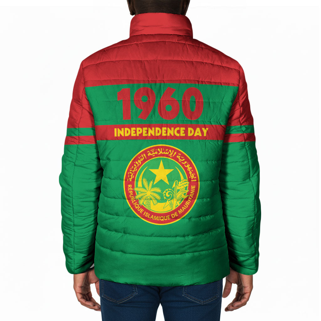 Mauritania Independence Day 1960 Padded Jacket
