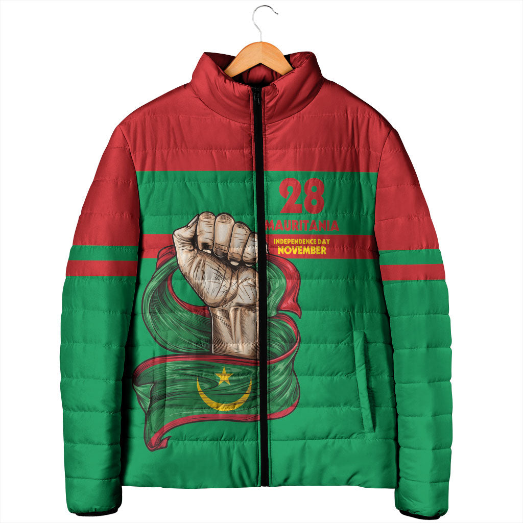 Mauritania Independence Day 1960 Padded Jacket