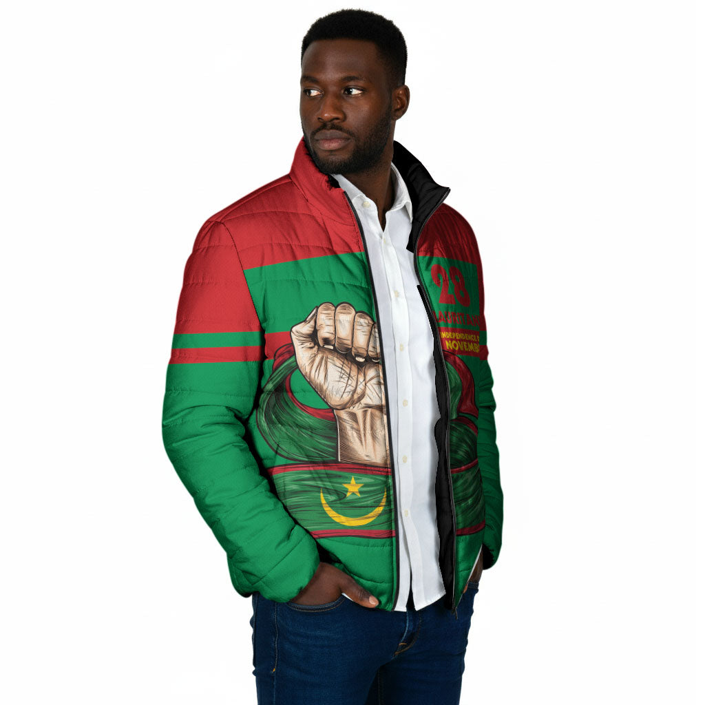 Mauritania Independence Day 1960 Padded Jacket