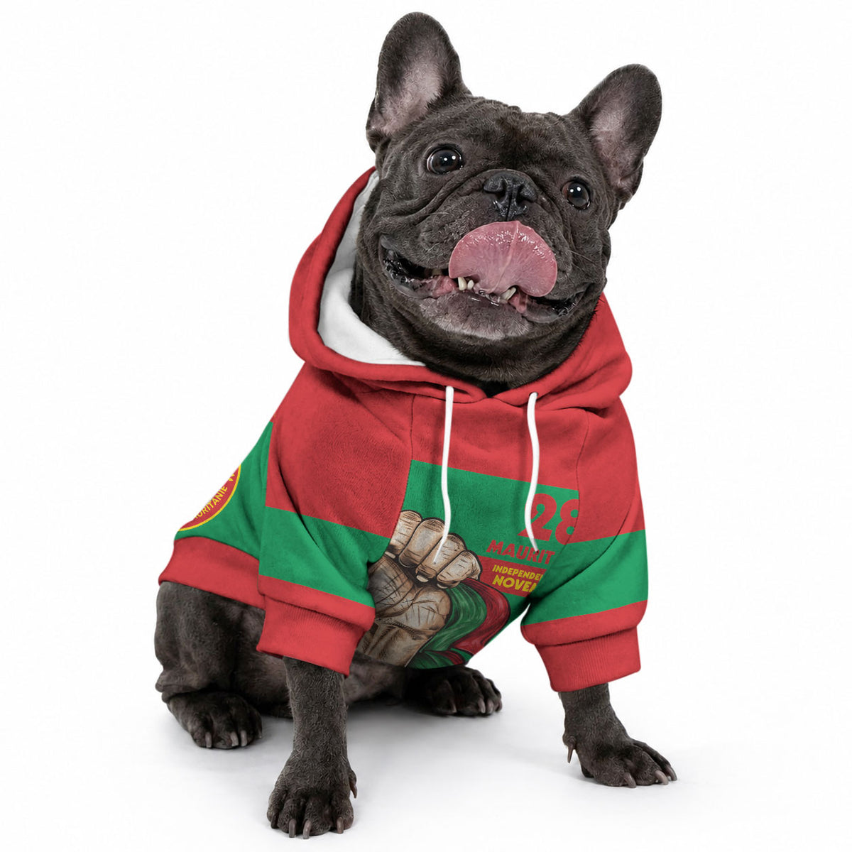 Mauritania Independence Day 1960 Pet Hoodie