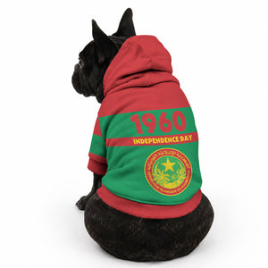Mauritania Independence Day 1960 Pet Hoodie