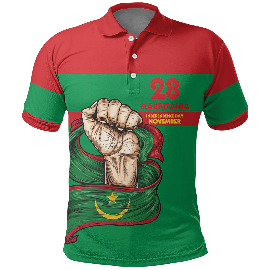 Mauritania Independence Day 1960 Polo Shirt