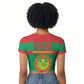 Mauritania Independence Day 1960 Raglan Cropped T shirt
