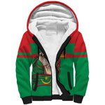 Mauritania Independence Day 1960 Sherpa Hoodie