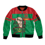 Mauritania Independence Day 1960 Sleeve Zip Bomber Jacket