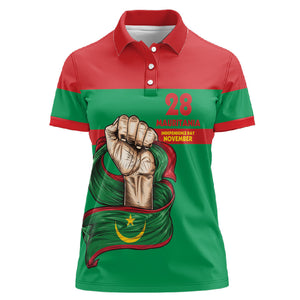 Mauritania Independence Day 1960 Women Polo Shirt