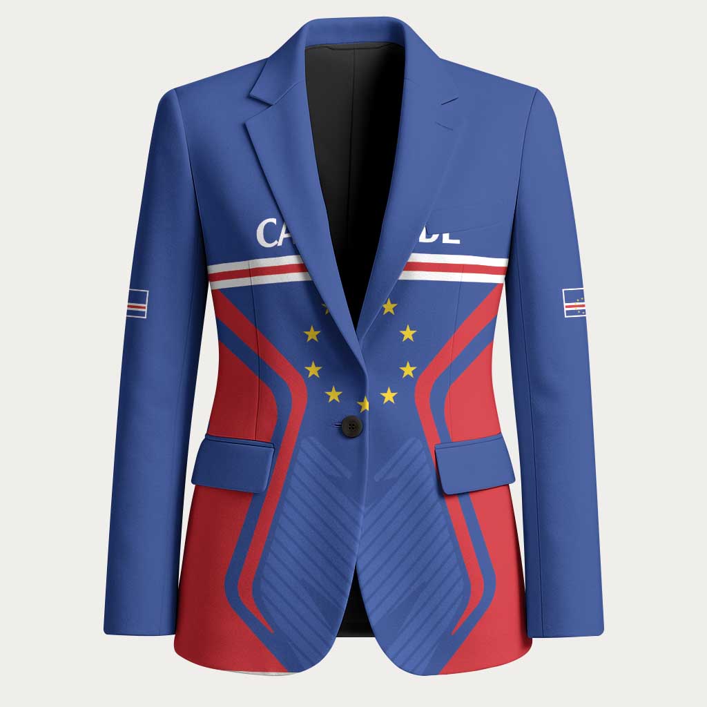 Custom Cape Verde Football Spirit Blazer Est 1979