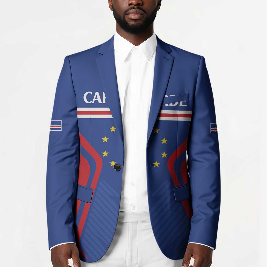Custom Cape Verde Football Spirit Blazer Est 1979