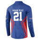 Custom Cape Verde Football Spirit Button Sweatshirt Est 1979