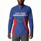 Custom Cape Verde Football Spirit Button Sweatshirt Est 1979