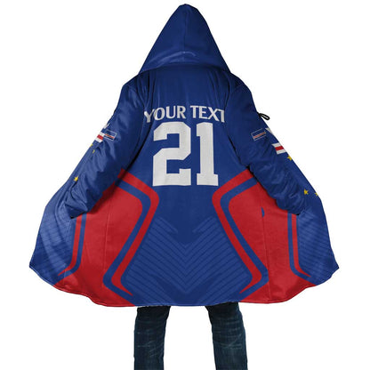 Custom Cape Verde Football Spirit Cloak Est 1979