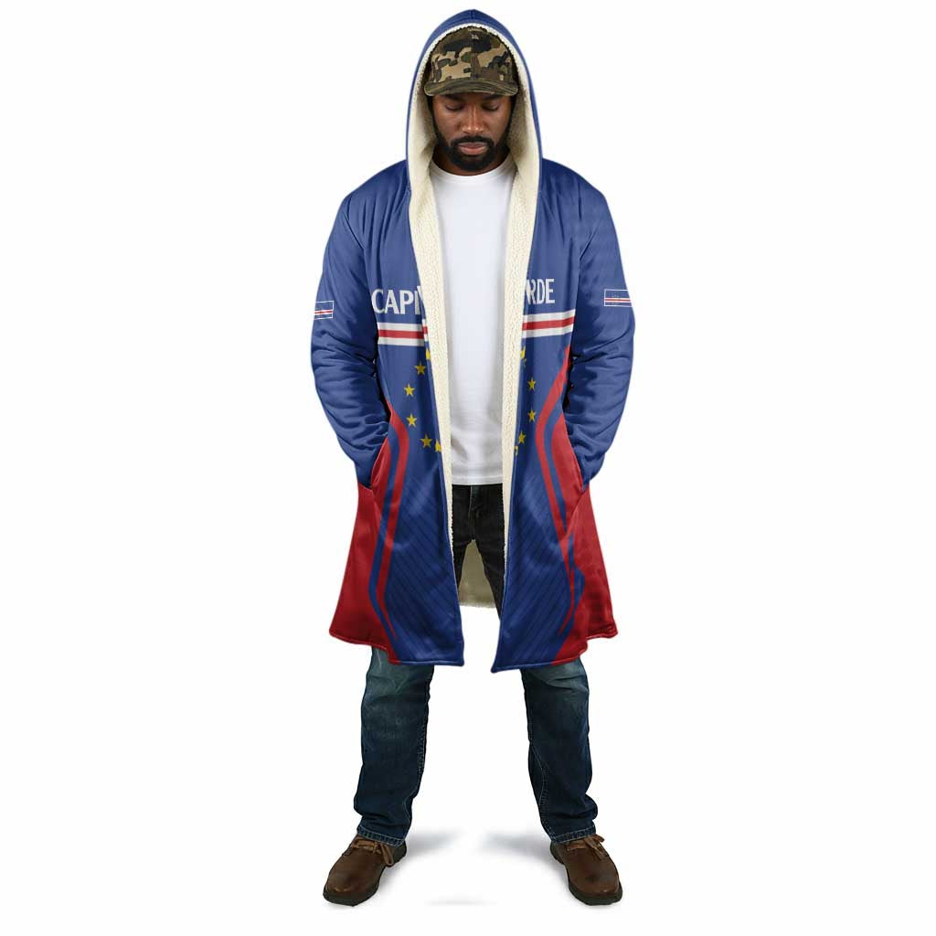 Custom Cape Verde Football Spirit Cloak Est 1979