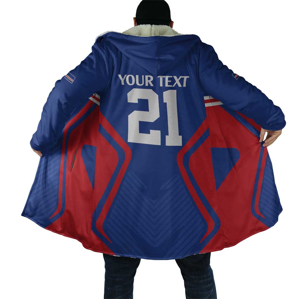 Custom Cape Verde Football Spirit Cloak Est 1979