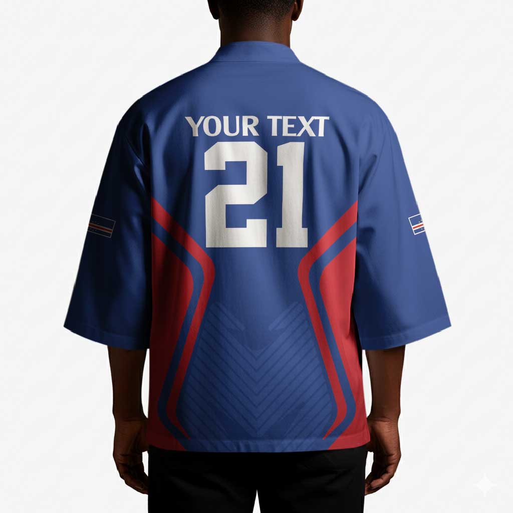 Custom Cape Verde Football Spirit Kimono Est 1979