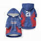 Custom Cape Verde Football Spirit Pet Hoodie Est 1979
