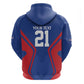 Custom Cape Verde Football Spirit Zip Hoodie Est 1979 - African Pride