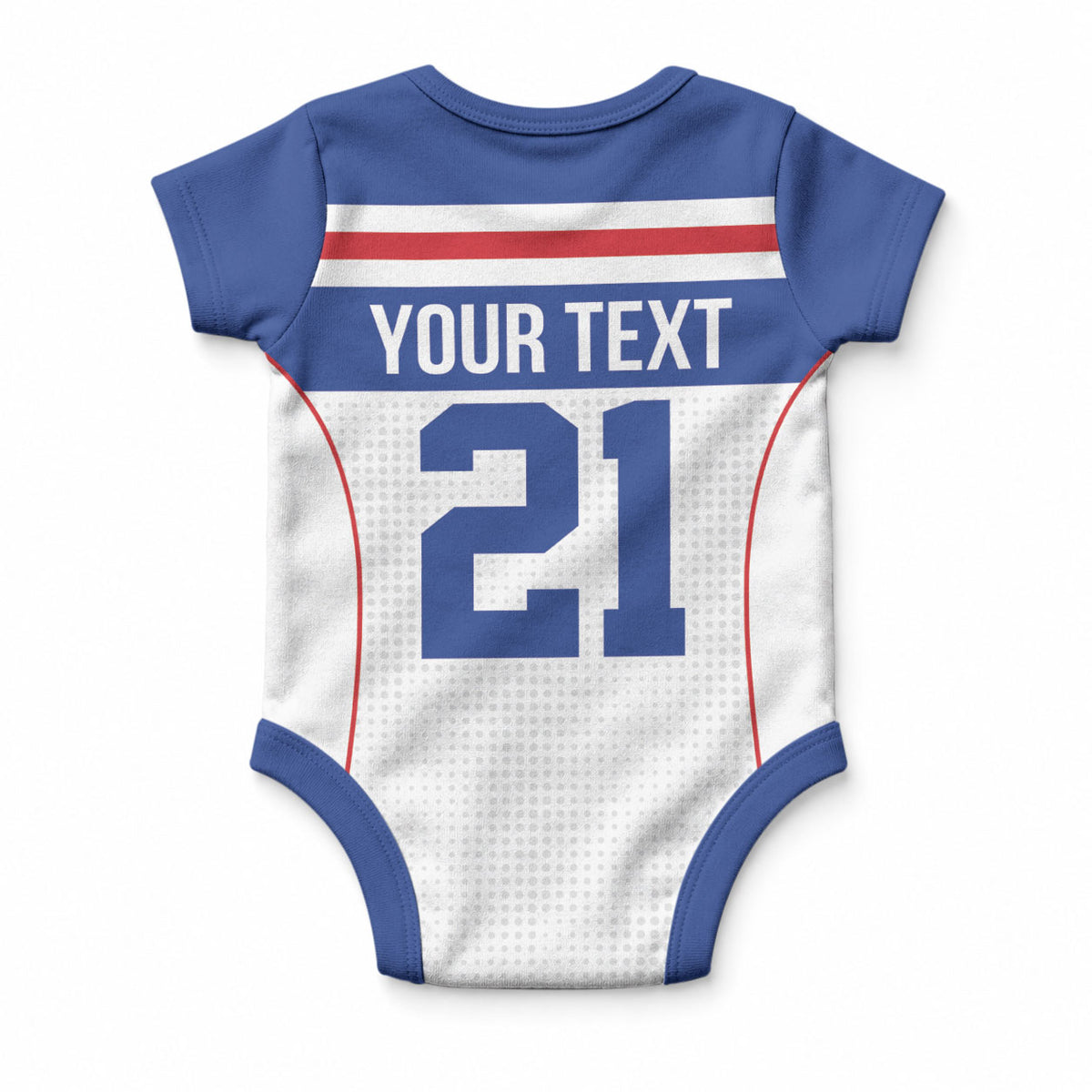 Custom Cape Verde Pride Baby Onesie Blue Sharks Rising