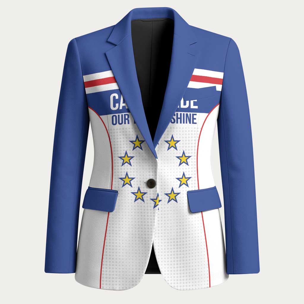 Custom Cape Verde Pride Blazer Blue Sharks Rising