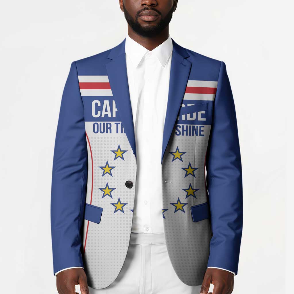 Custom Cape Verde Pride Blazer Blue Sharks Rising