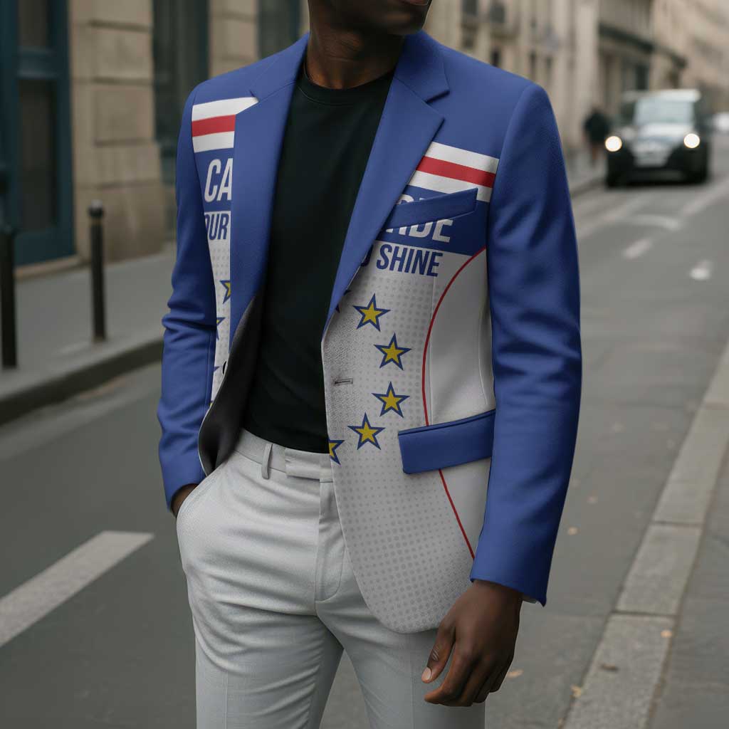 Custom Cape Verde Pride Blazer Blue Sharks Rising