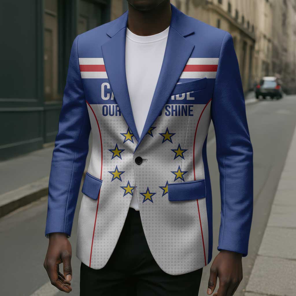 Custom Cape Verde Pride Blazer Blue Sharks Rising